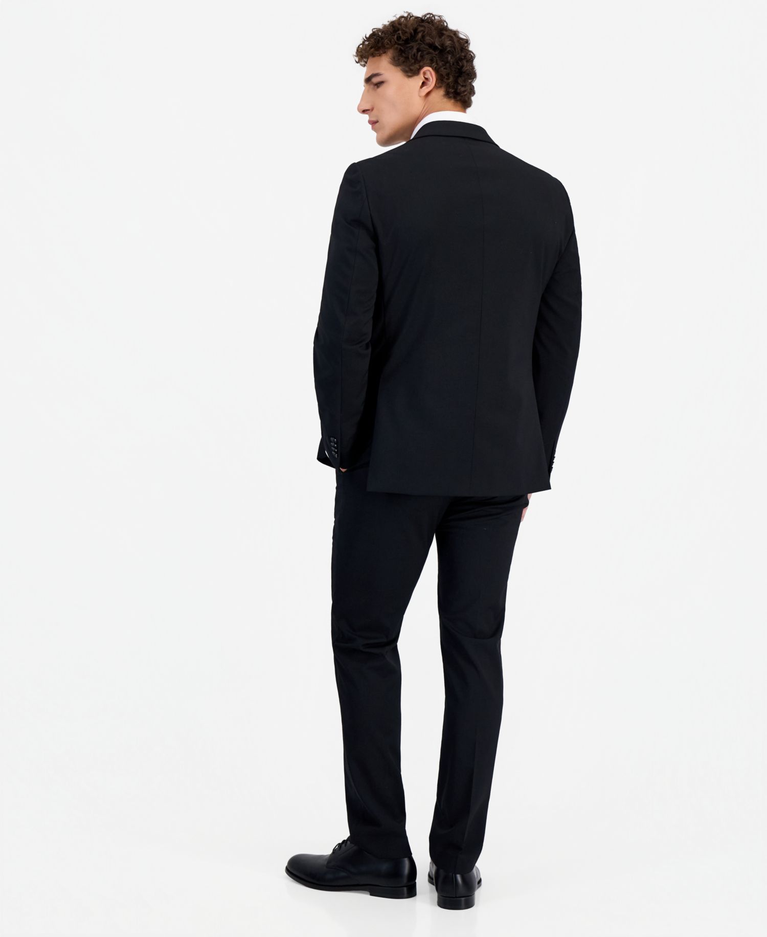 Men's Modern-Fit Wool TH-Flex Stretch Suit Separates Jacket