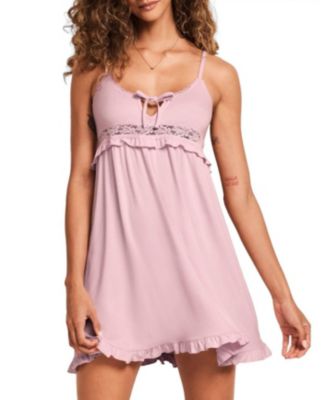 Women's Liza Scoop Neck Spaghetti-Strap Mini Slip