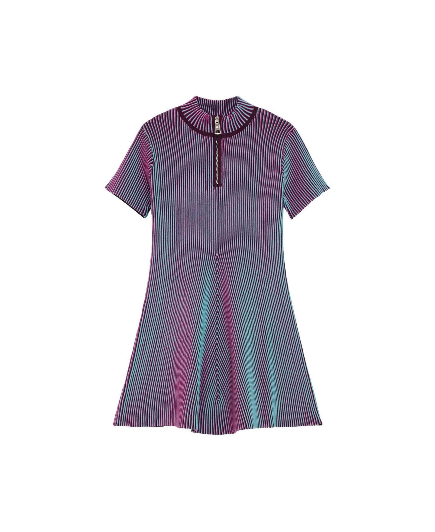 Платье Desigual 's High Neck Dress для девочек, цвет: Фиолетовый — фото 1