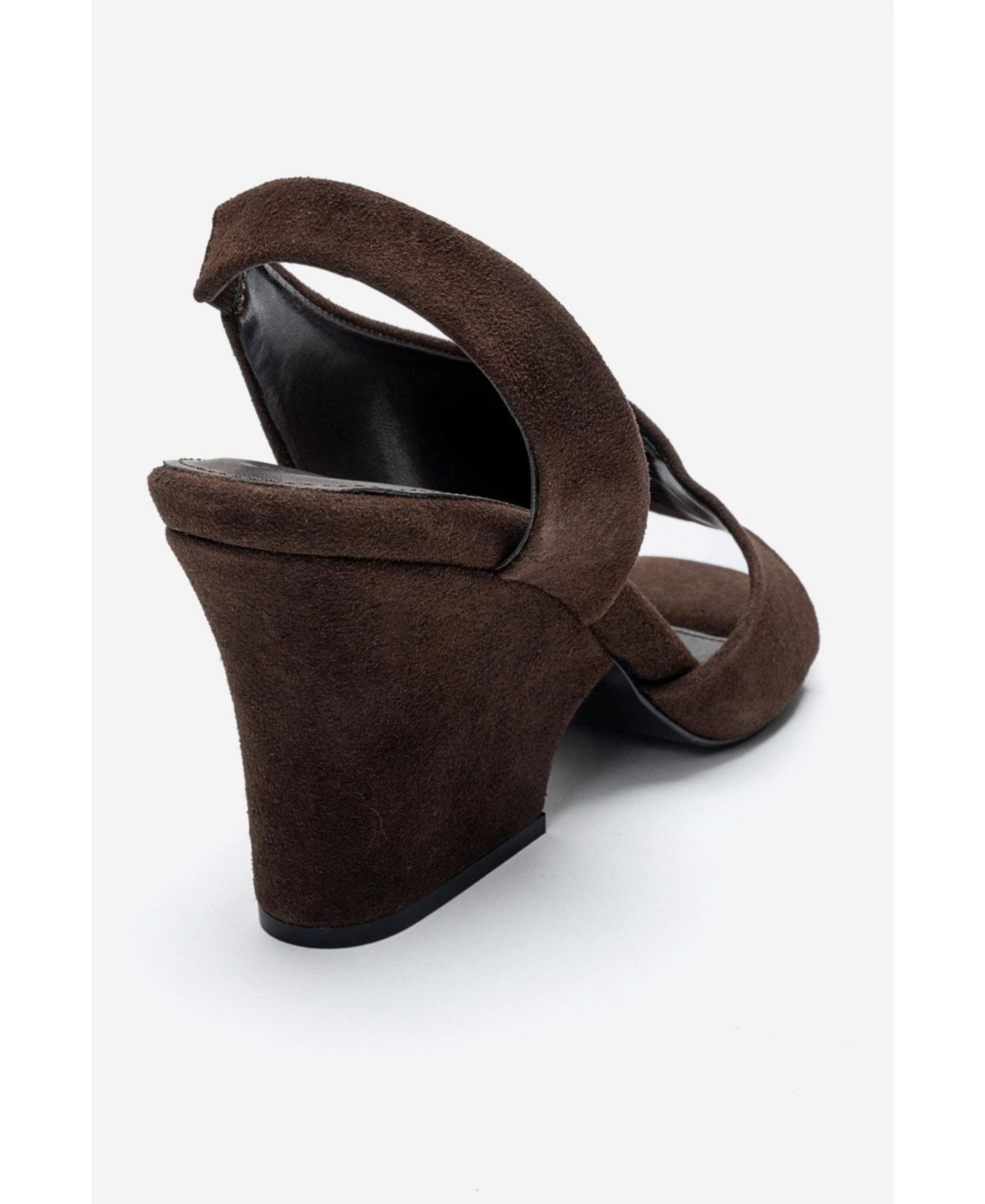 Женские сандалии Prologue Shoes Zyra Wedge Sandal, цвет: Коричневый замшевый — фото 6