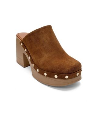 Forever and Always Shoes Women's Bellune Leather Block Heel Platform Sandal