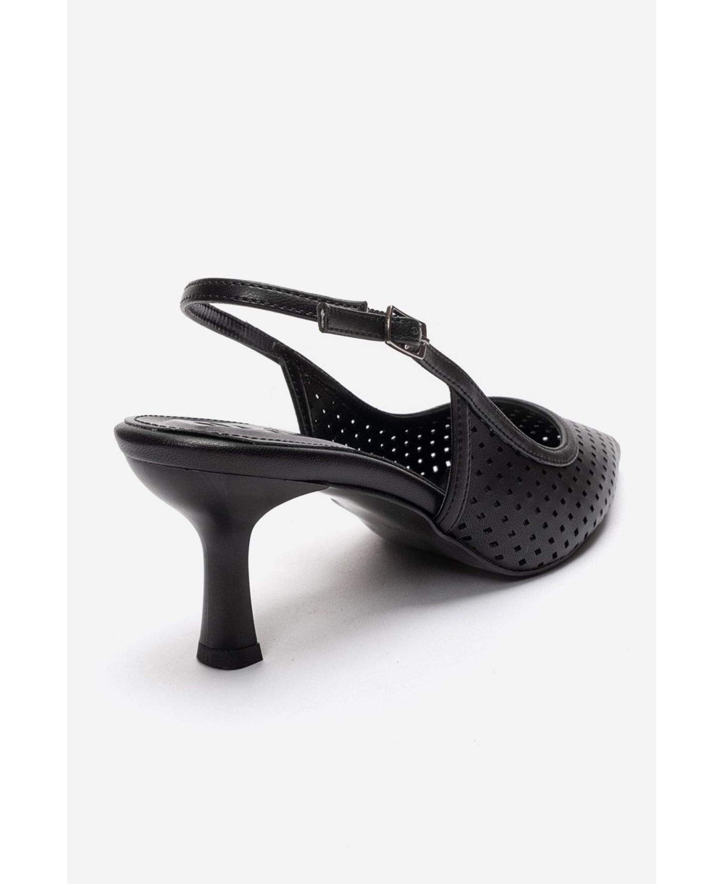 Женские туфли Prologue Shoes Uvien Stiletto Slingback, цвет: Чёрный — фото 5