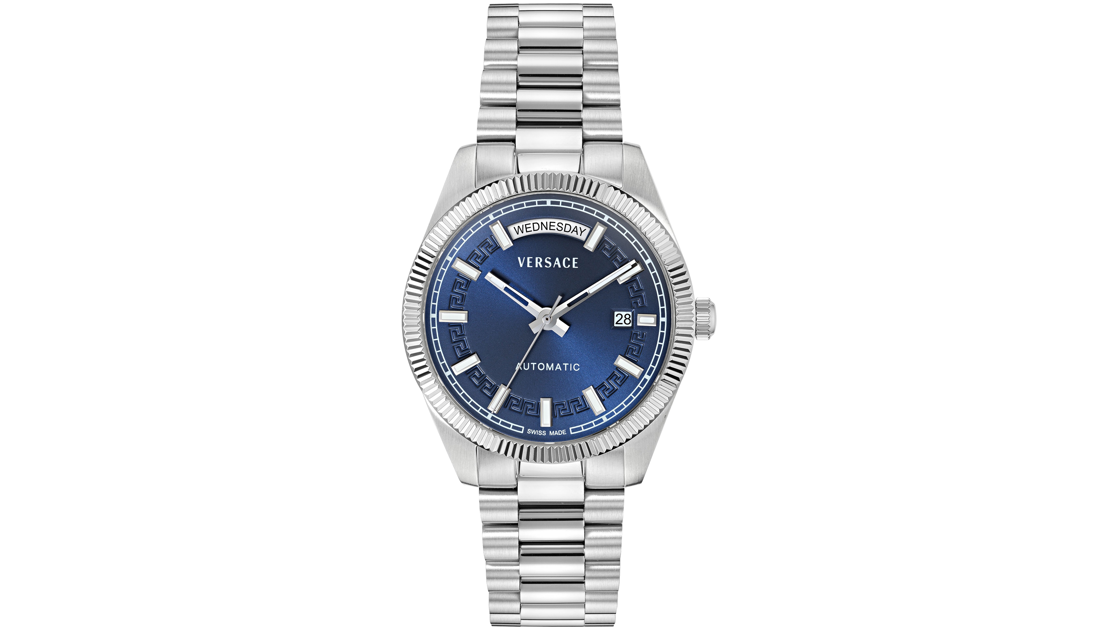 Versace Men's Millenyium Automatic Two-Tone Stainless Steel Bracelet Watch 40mm