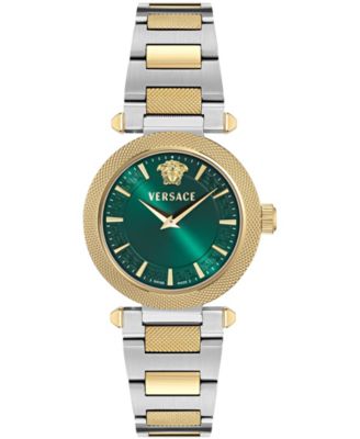 Women's V-Musa Silver Stainless Steel Bracelet Watch 35mm