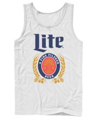 Men's Miller Lite Vintage Beer Crest Graphic Tank Top