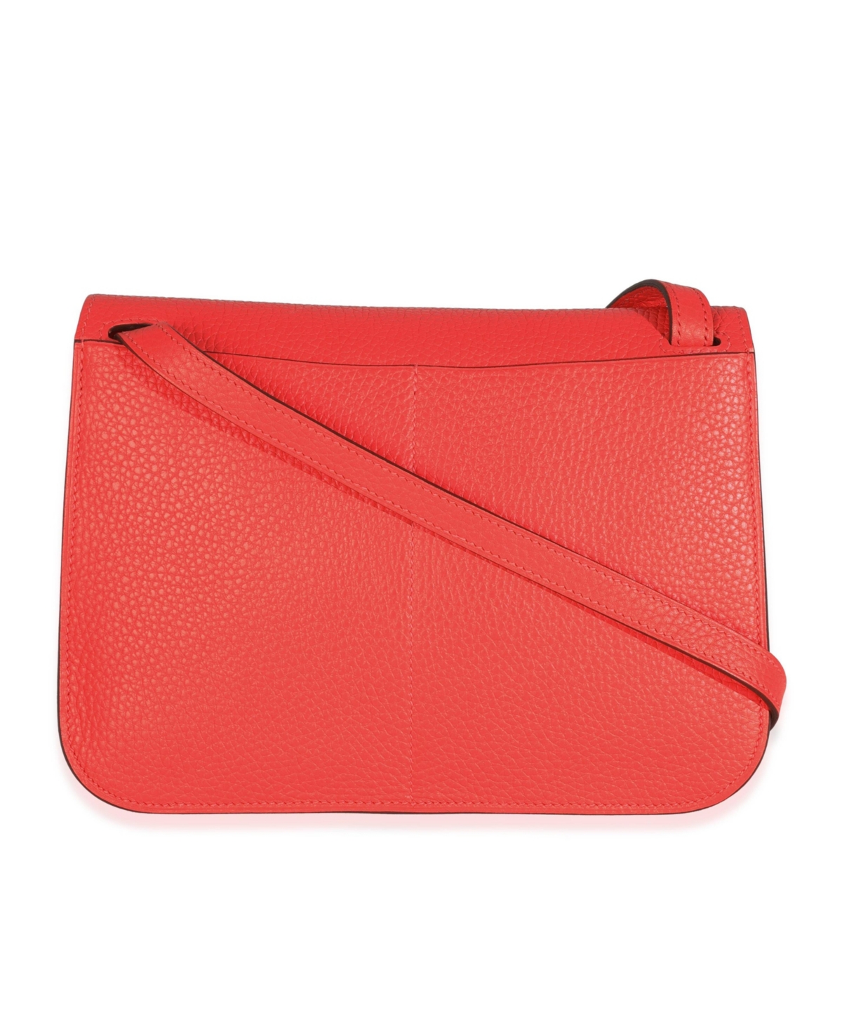 Pre-Owned HERMES Rose Texas Clemence Halzan 25 Phw