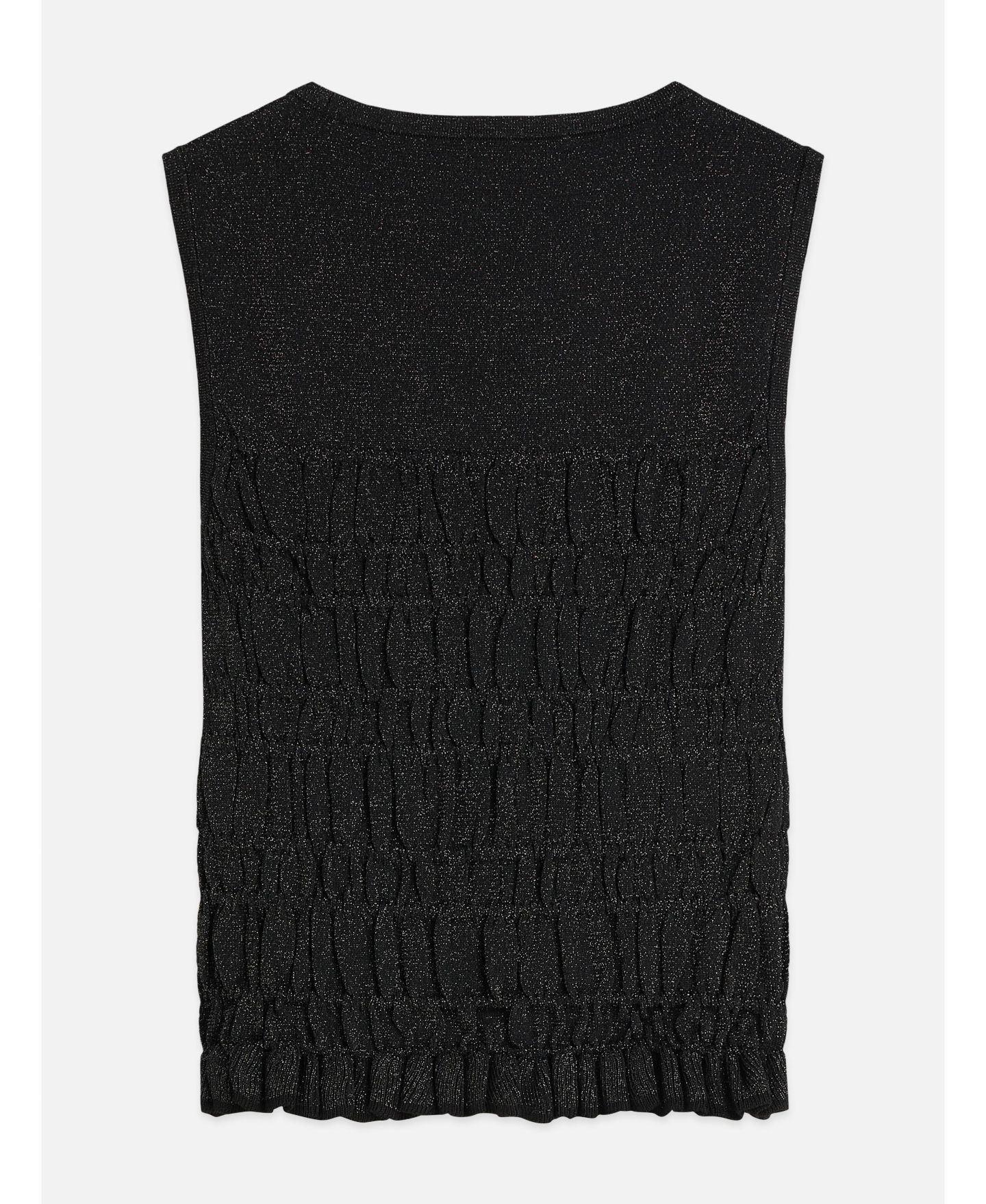 Женские топы SCOTCH & SODA Smock Stitch Knitted Crewneck, цвет: Meteorite — фото 5
