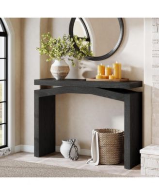 40-Inch Console Table for Entryway, Farmhouse Sofa Console