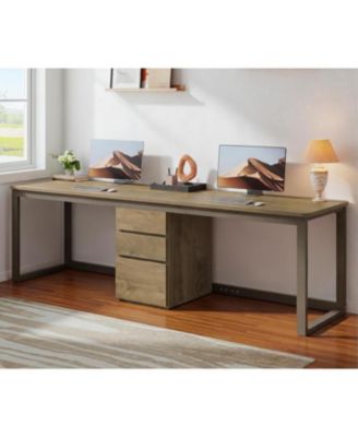 78.7'' 2 Person Computer Desk,3 Drawers,Double Office Desk