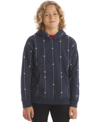 Boys' 8-20 Allover Print Oversized Hoodie