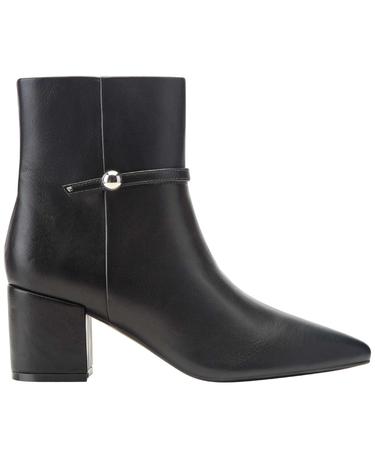 Marc Fisher Women's Jalysa Block Heel Pointed Toe Booties