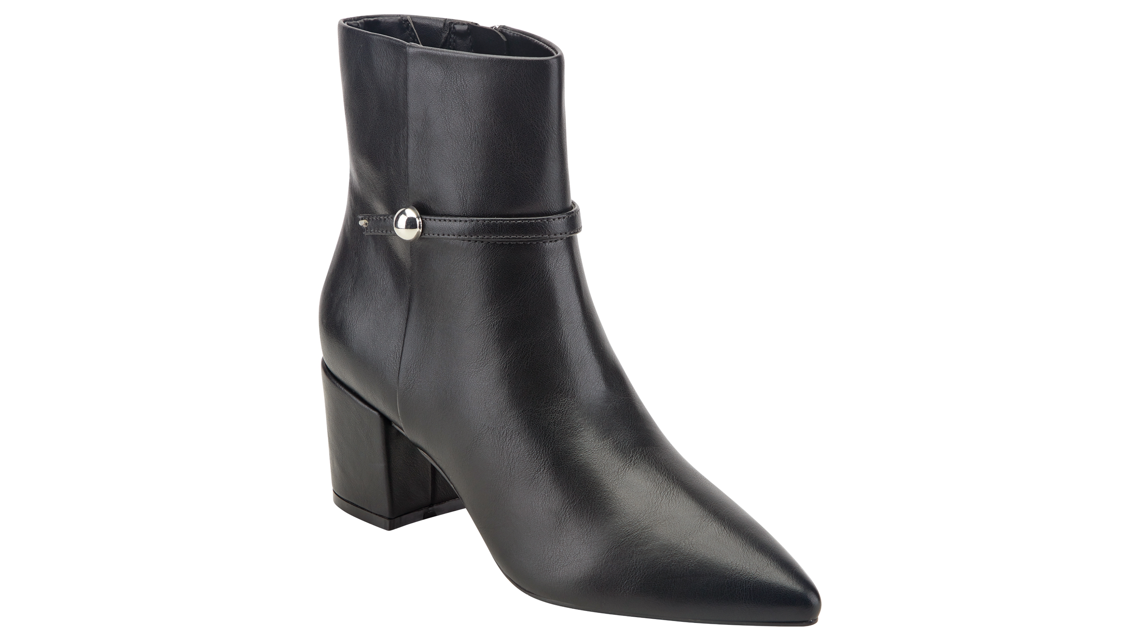 Marc Fisher Women's Jalysa Block Heel Pointed Toe Booties