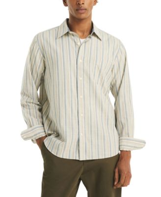 Men's Slub Long-Sleeve Shirt