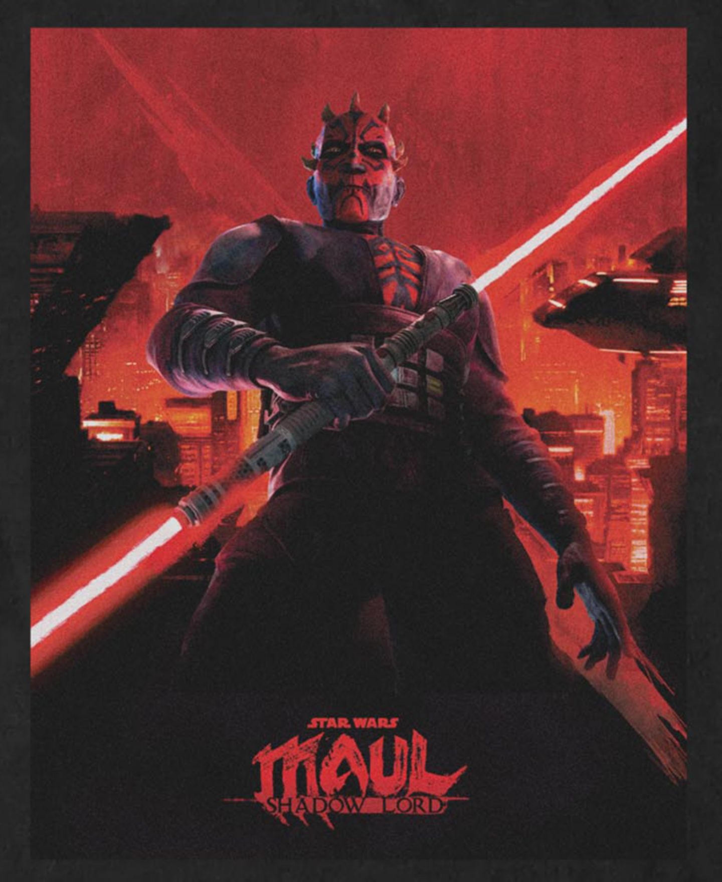 Мужская футболка Fifth Sun Star Wars Darth Maul Graphic, цвет: Чёрный — фото 3
