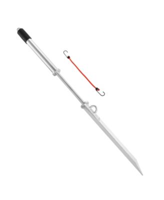 Sand Spike Boat Anchor, 36 in Galvanized Steel Shore Spike for Beach and Sandbar