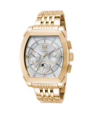 S.Coifman Men's Heritage Chronograph Dial Stainless Steel Bracelet Watch