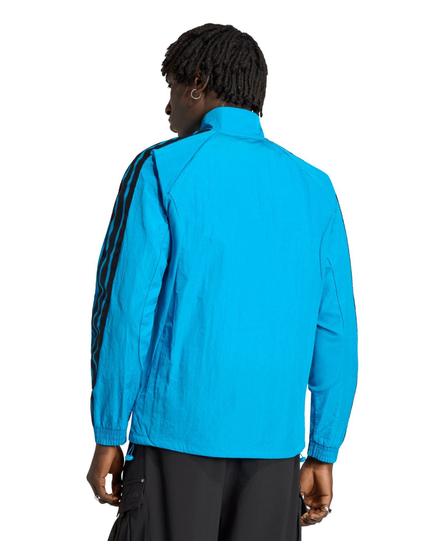 Мужская куртка adidas Blue Charlotte FC 2026 Anthem Raglan Full-zip — фото 2