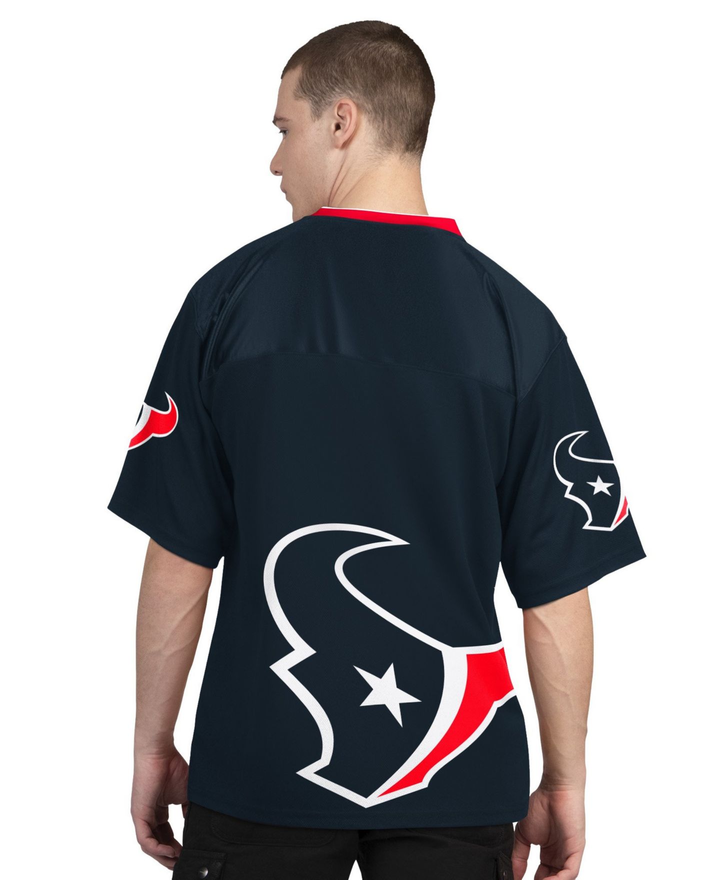 Мужские футболки Starter Scarlet/White San Francisco 49ers Short Sleeve Long Sleeve T-Shirt Combo Pack, цвет: Тёмно-синий / Белый — фото 4
