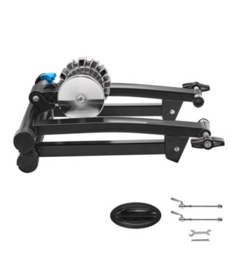 Foldable Fluid Bike Trainer Stand for Indoor Cycling, 26-29 in and 700C Wheels