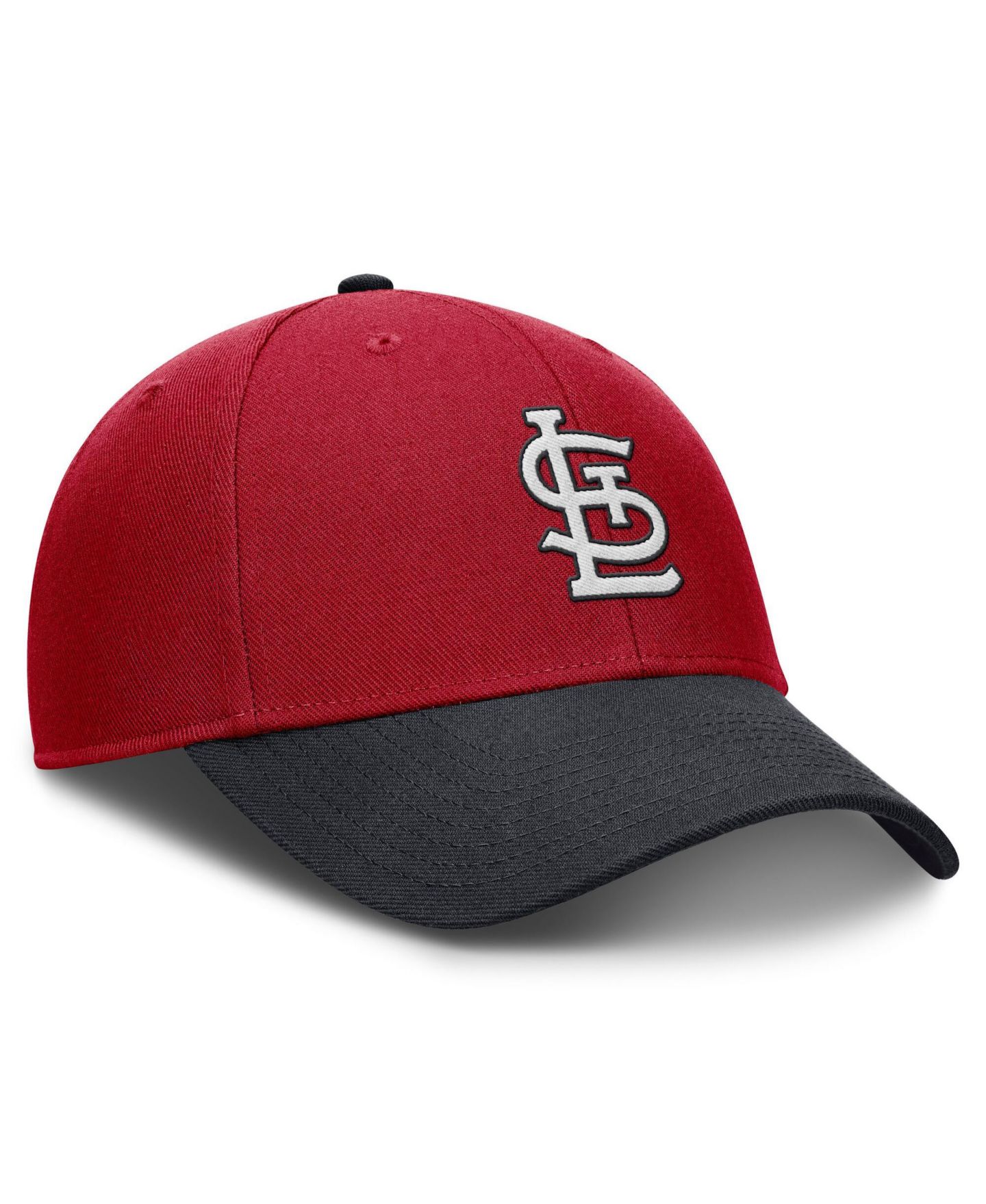 Мужская кепка Nike Red/Navy St. Louis Cardinals Dri-FIT Club Adjustable Hat — фото 3