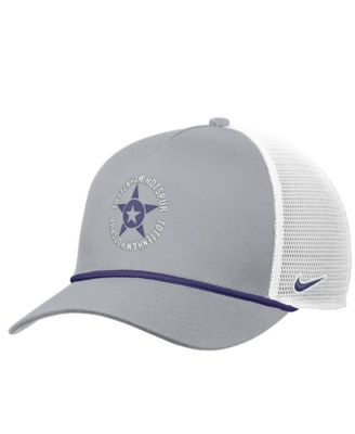 Men's Gray Tottenham Hotspur Rise Rope Trucker A-Frame Adjustable Hat