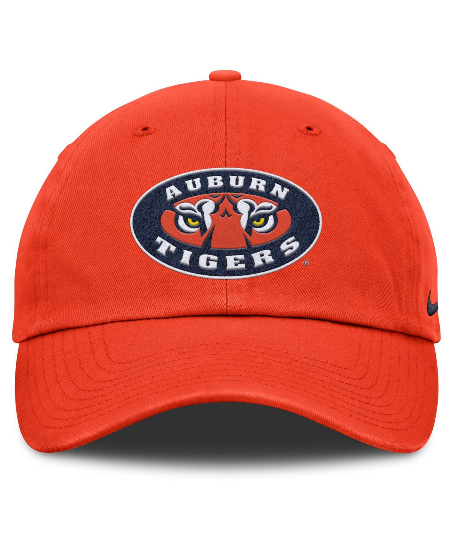 Мужская кепка Nike Orange Auburn Tigers Club Dri-FIT Adjustable Hat — фото 2