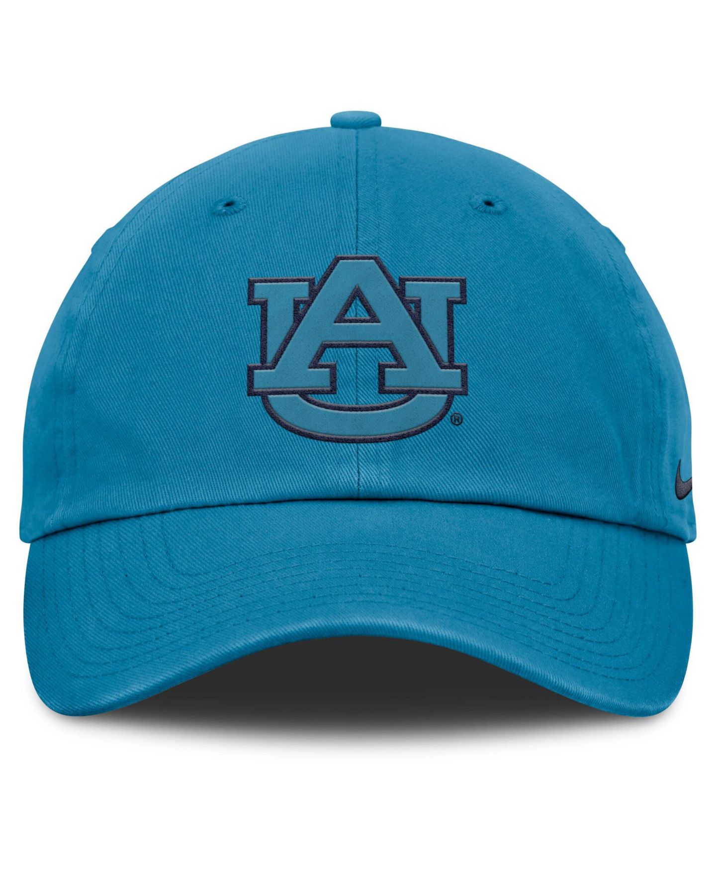 Мужская кепка Nike Turquoise Auburn Tigers Club Campus Adjustable Hat — фото 2