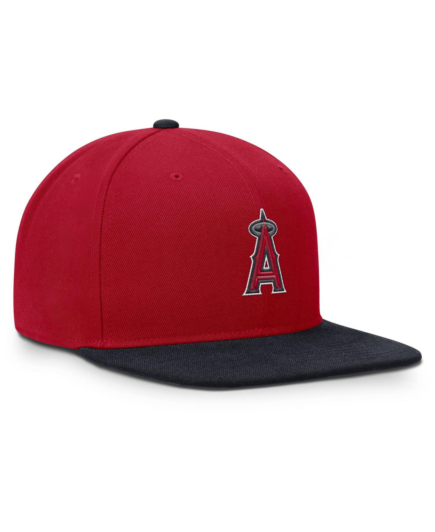 Мужская кепка Nike Red/Navy Los Angeles Angels Primetime Pro Dri-FIT snapback Hat — фото 3