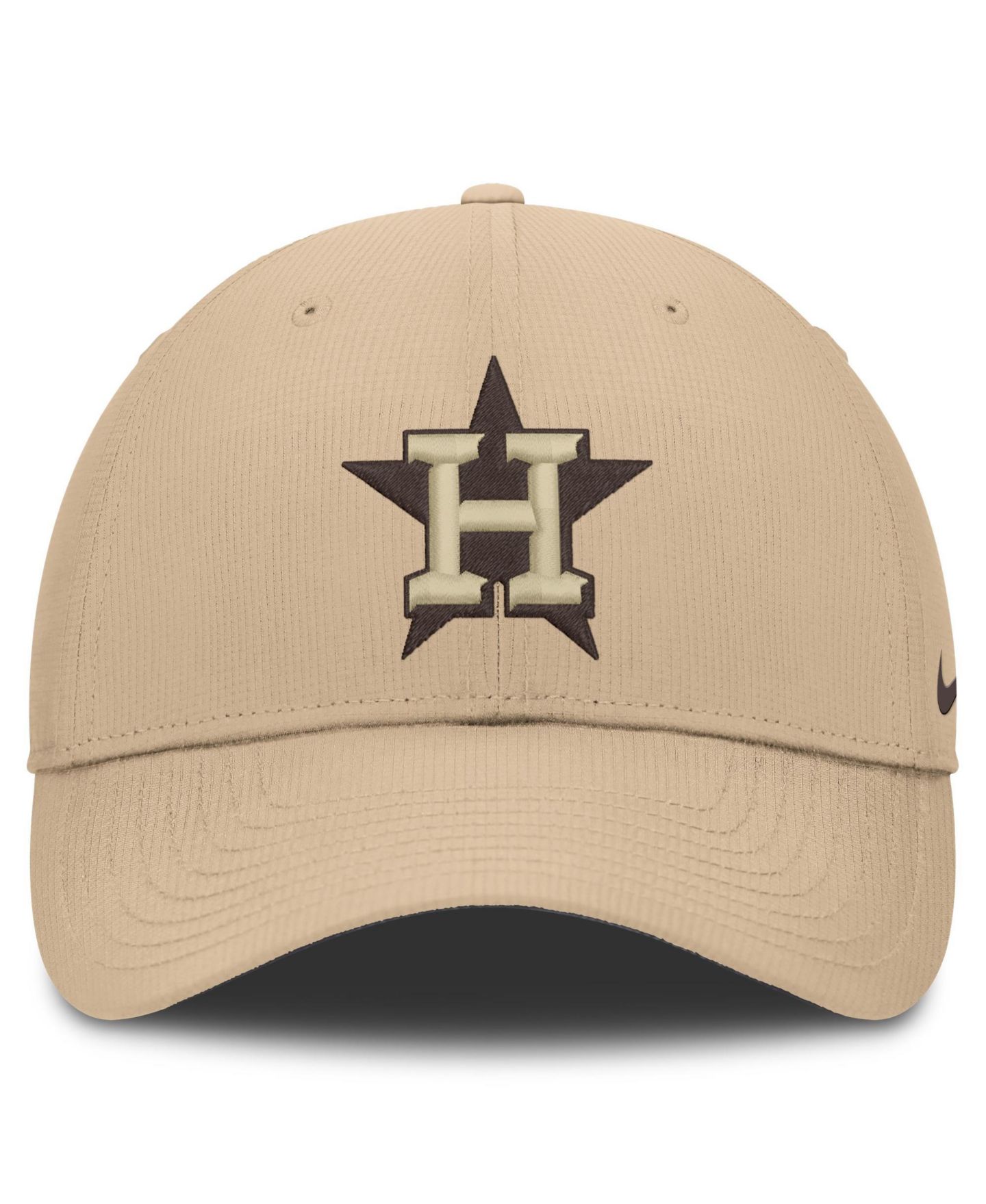 Мужская кепка Nike Khaki Houston Astros Desert Ripstop Club Adjustable Hat — фото 2