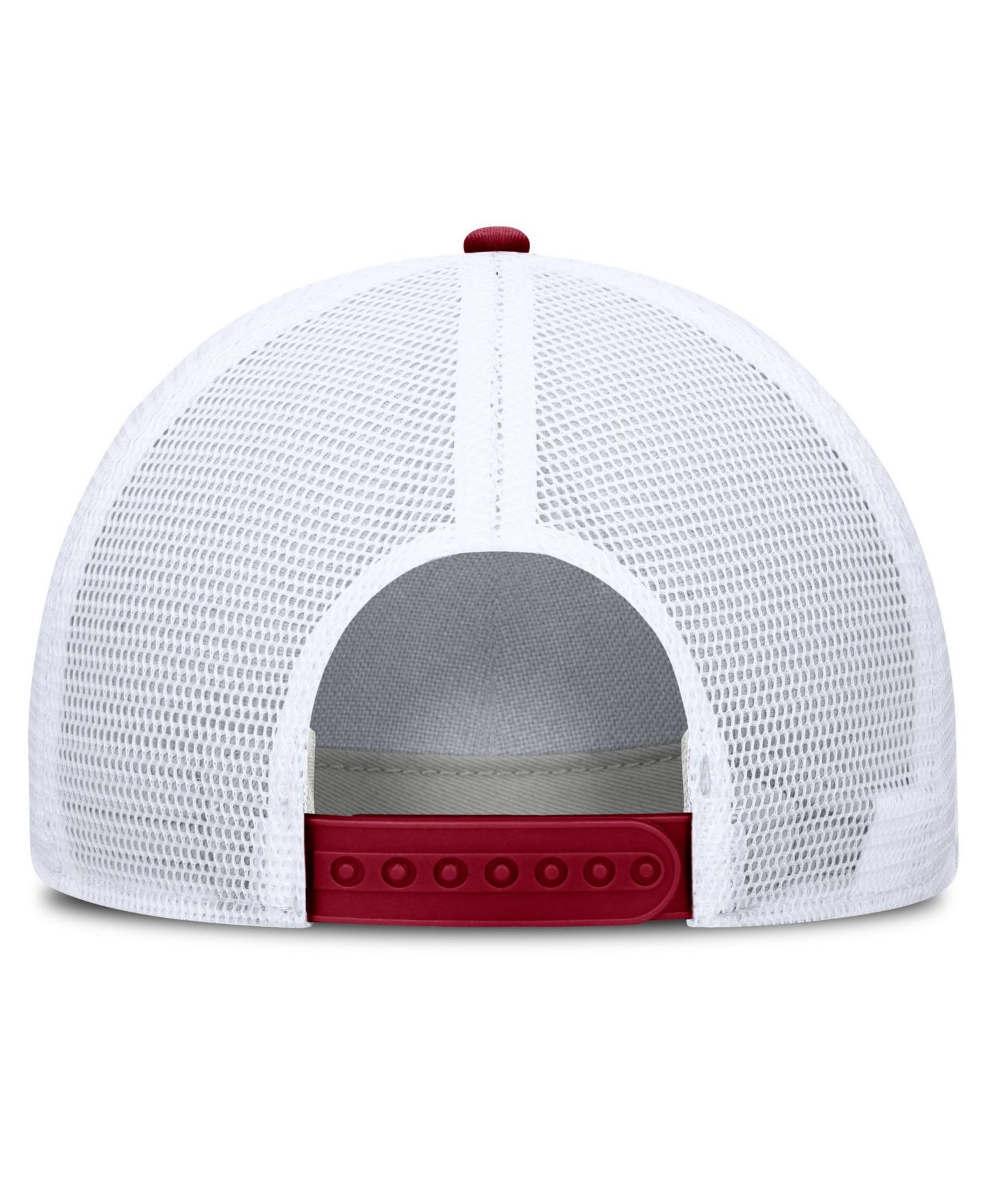 Кепка Nike White USC Trojans Country Club Golfin' Rise Trucker Adjustable Hat — фото 4