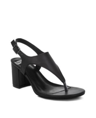 Women's Ann Real Leather Thong Toe Sandals