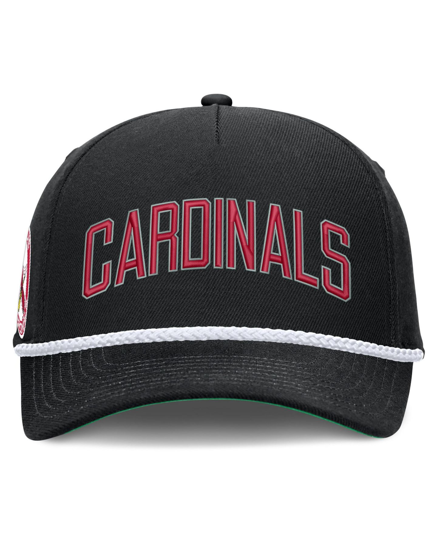 Мужская кепка Nike Black St. Louis Cardinals Cooperstown Collection Rise Adjustable Hat — фото 2