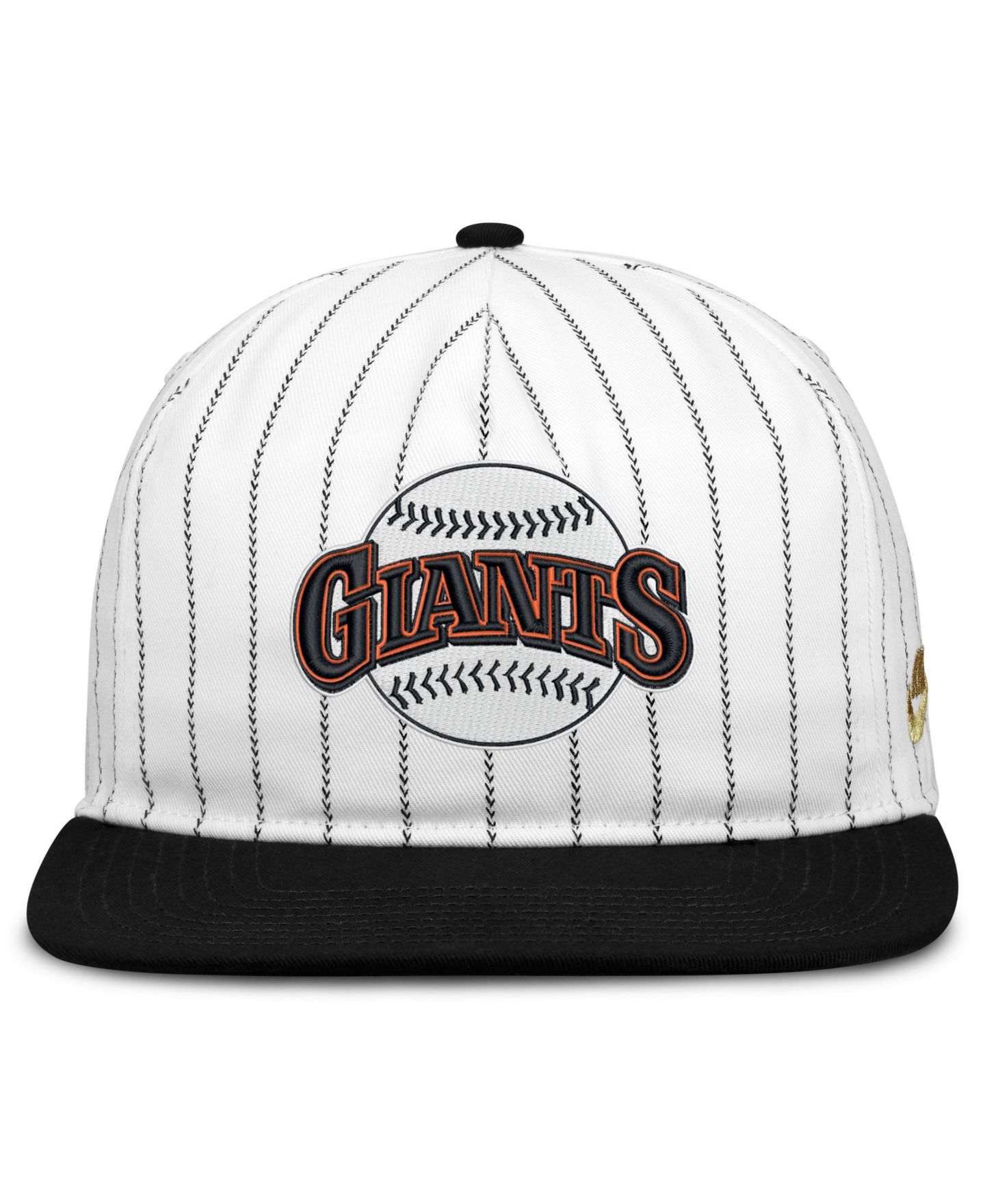 Мужская кепка Nike White/Black San Francisco Giants Cooperstown Collection Pro Adjustable Hat — фото 2