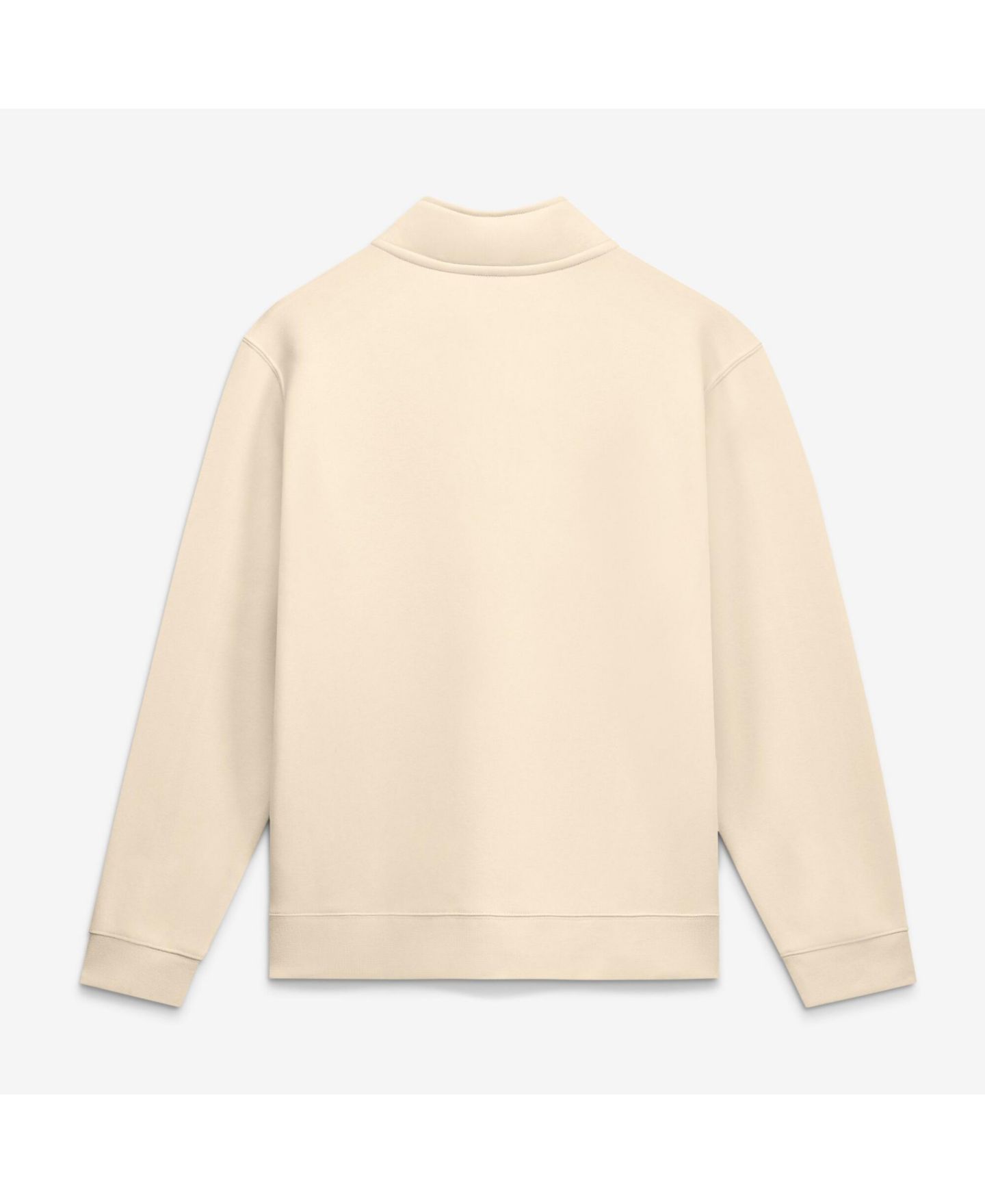Мужской свитер Nike Cream LSU Tigers Primetime Club Fleece Half-zip Pullover — фото 2