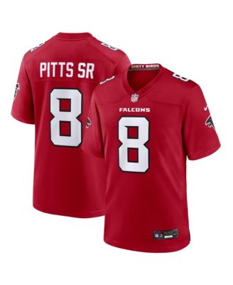 Men's Kyle Pitts Sr. Red Atlanta Falcons Game Jersey