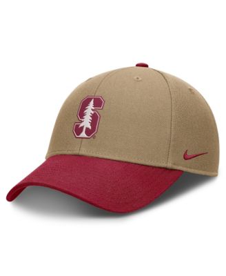 Men's and Women's Beige/Cardinal Stanford Cardinal Primetime Rise Dri-FIT Adjustable Hat