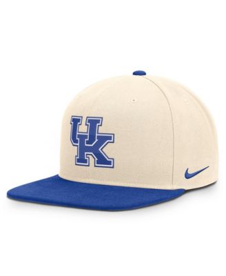 Men's and Women's Natural/Royal Kentucky Wildcats Campus Prep snapback Hat