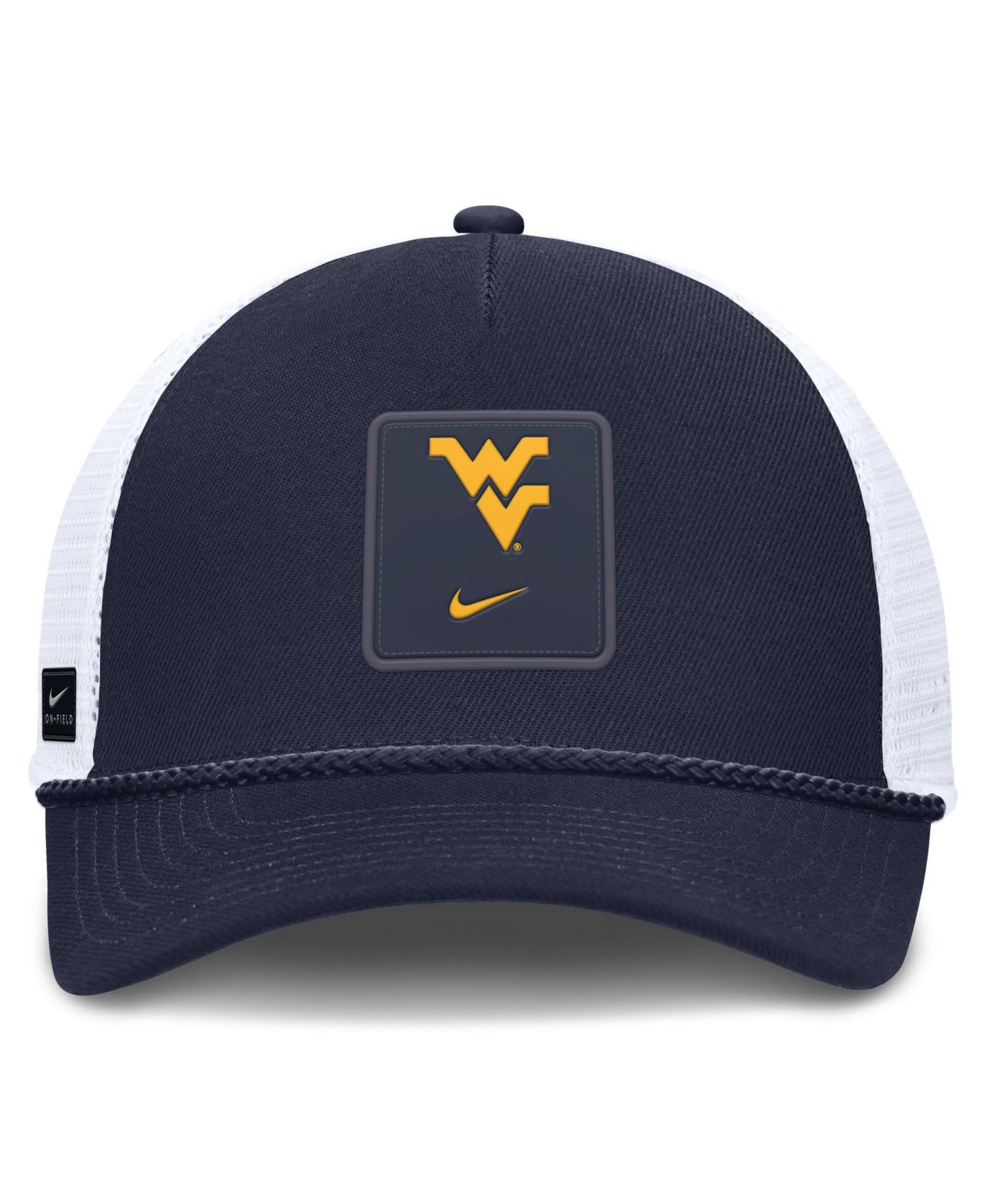 Кепка-тракер унисекс Nike West Virginia Mountaineers 2026 On-Field Gameday Rope, Navy — фото 2