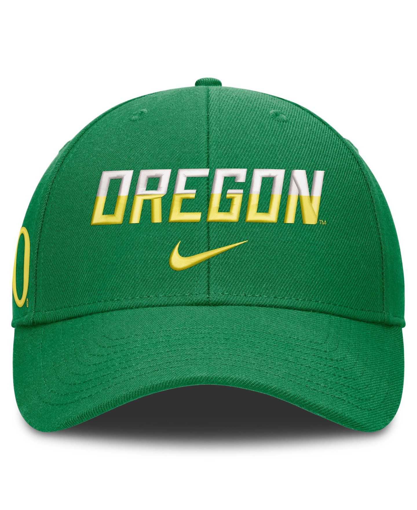 Кепка Nike Green Oregon Ducks 2026 On-Field Gameday Rise Adjustable Hat — фото 2