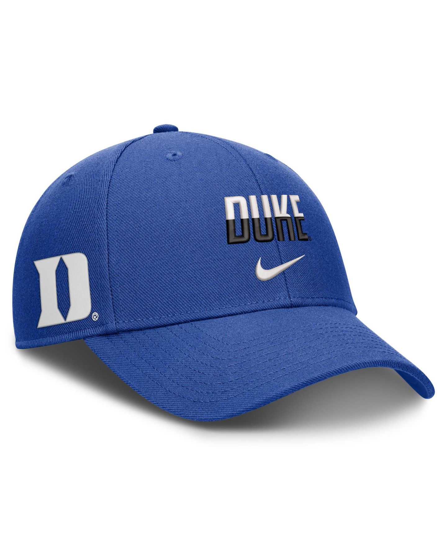 Кепка Nike Royal Duke Blue Devils 2026 On-Field Gameday Rise Adjustable Hat — фото 3