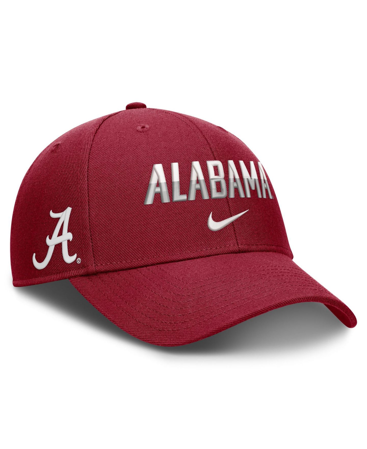 Кепка Nike Crimson Alabama Crimson Tide 2026 On-Field Gameday Rise Adjustable Hat — фото 3
