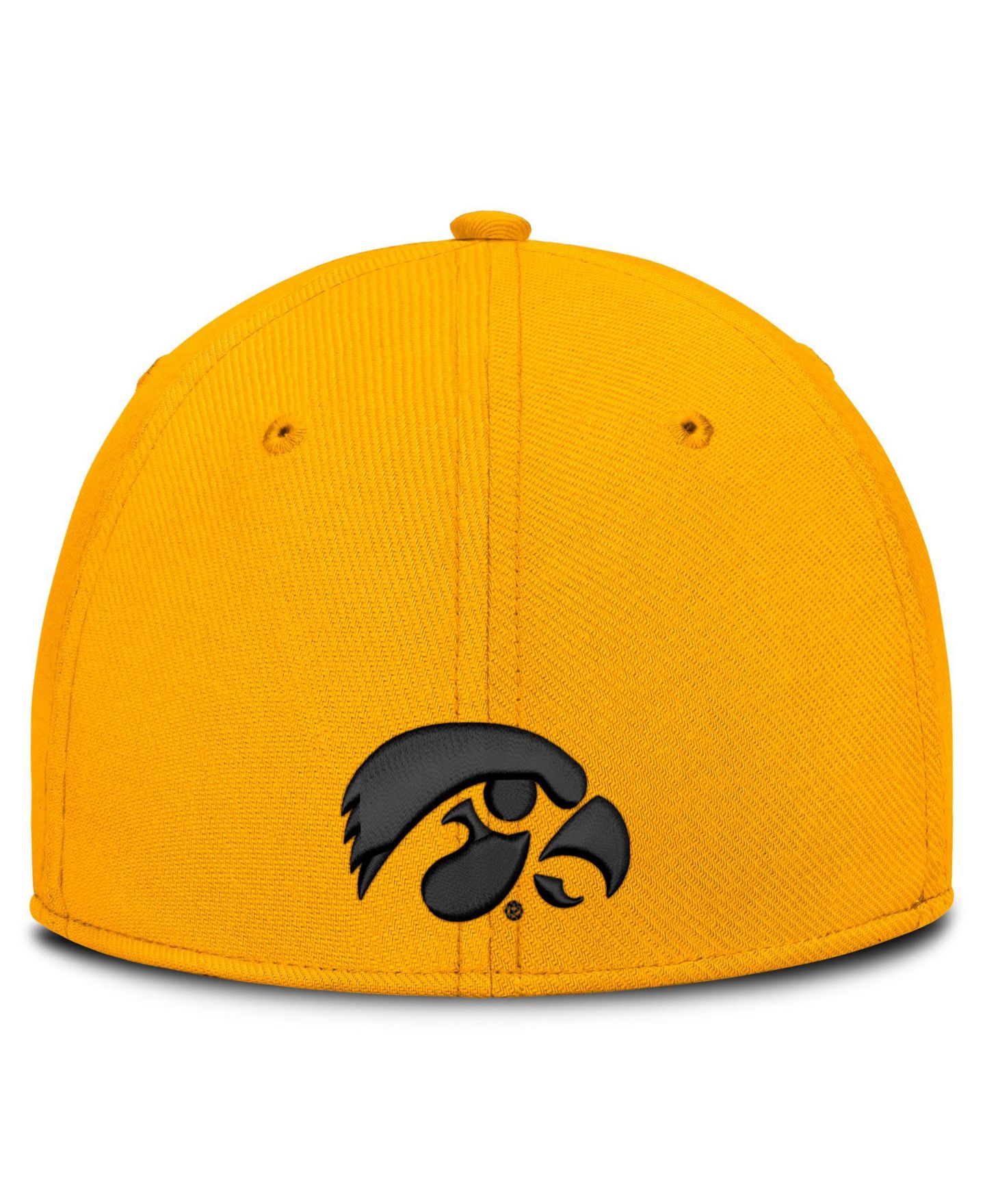 Мужской головной убор Nike Gold Iowa Hawkeyes Game Day Rise Swooshflex Hat — фото 4