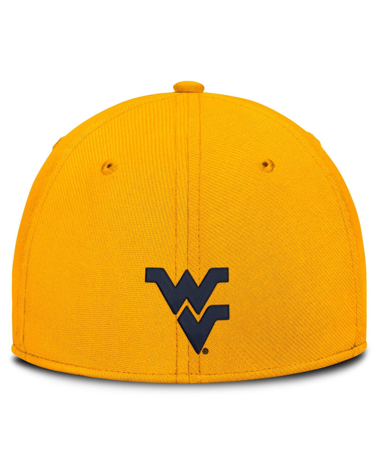 Мужской головной убор Nike Gold West Virginia Mountaineers Game Day Rise Swooshflex Hat — фото 4