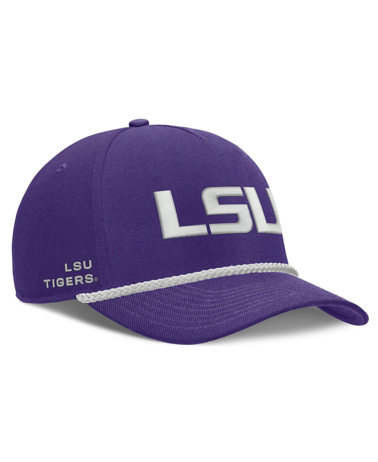 Кепка Nike Purple LSU Tigers Rope Rise Adjustable Hat — фото 3