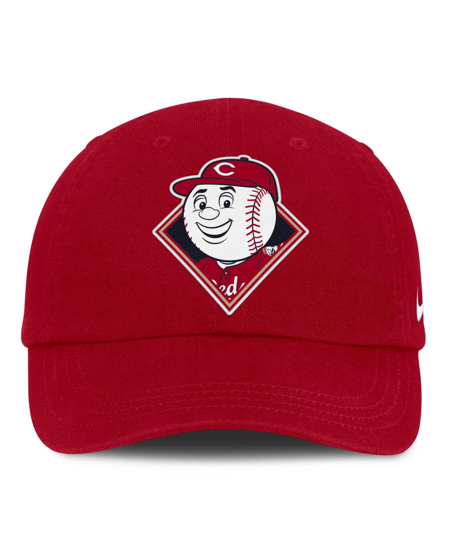 Кепка Nike Red Cincinnati Reds Mascot Club Flex Hat для малышей — фото 2