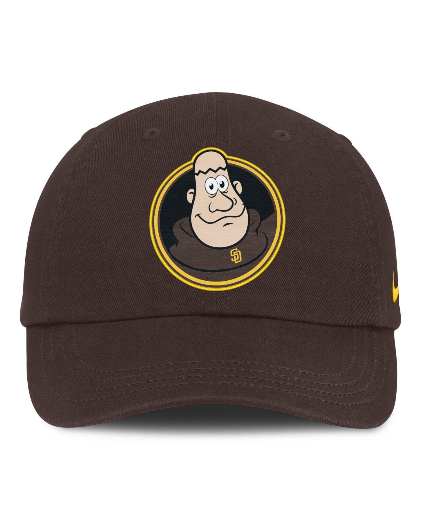Кепка Nike Brown San Diego Padres Mascot Club Adjustable Hat для мальчиков-малышей — фото 2