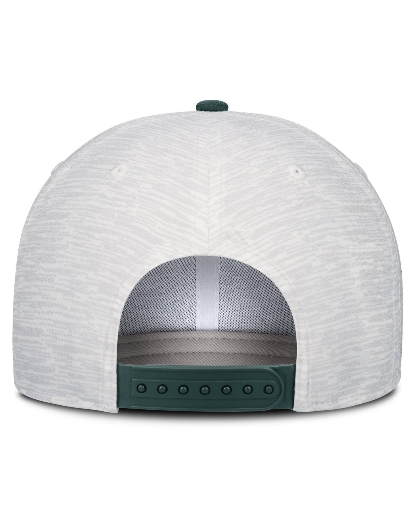 Кепка Nike White/Green Michigan State Spartans Primetime Rise Adjustable Hat — фото 4