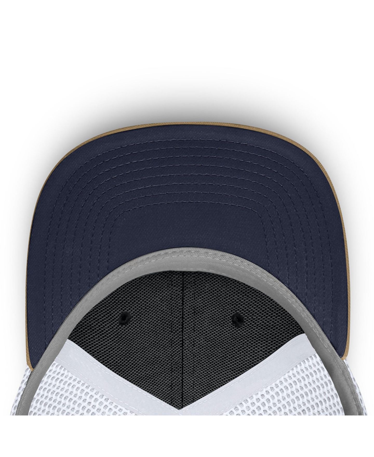 Кепка Nike Beige/Navy Arizona Wildcats Primetime Arched Trucker Adjustable Hat — фото 5