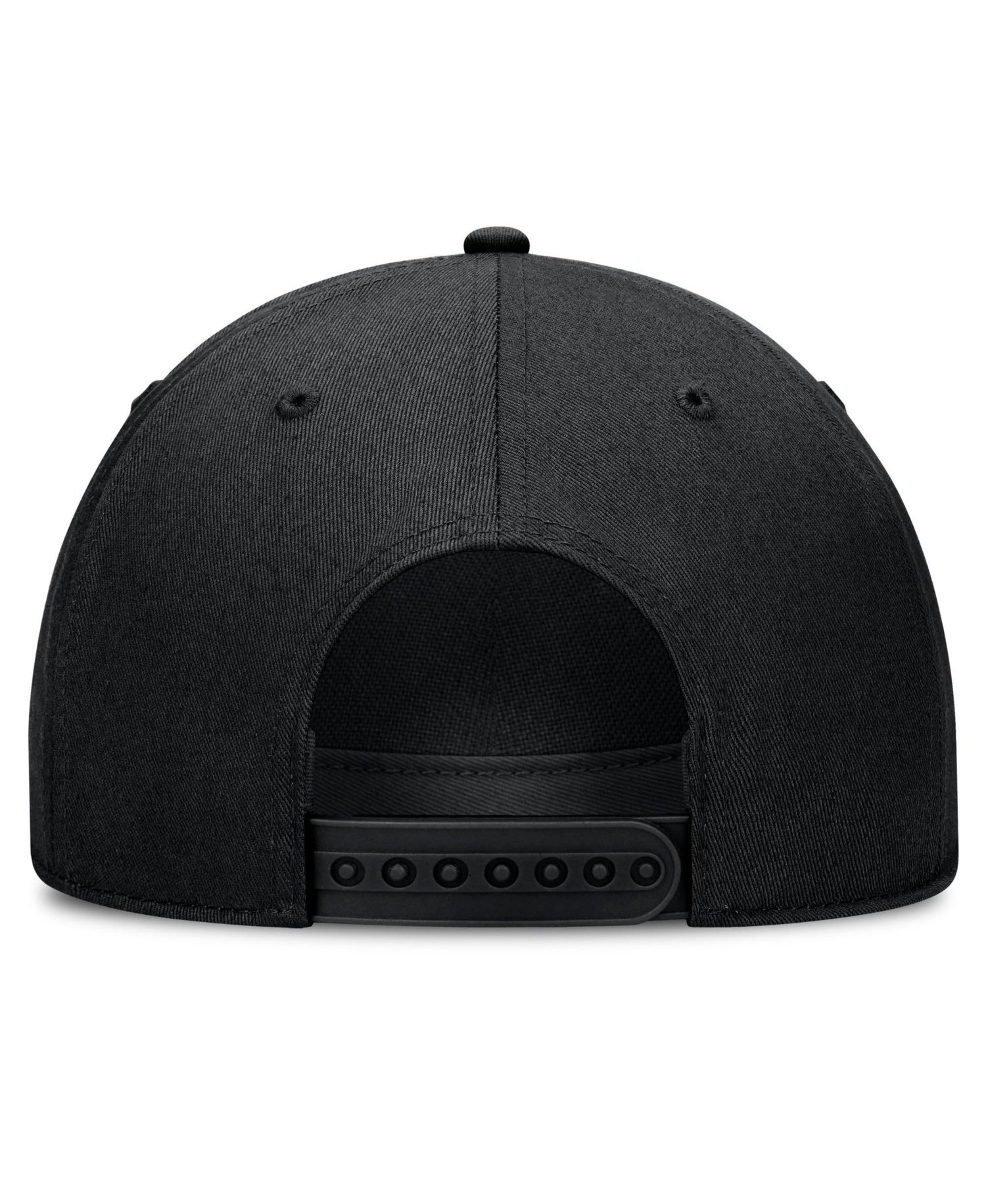 Men's and Women's Black Duke Blue Devils Campus Prep Tonal Rope Rise 5-Panel Adjustable Hat