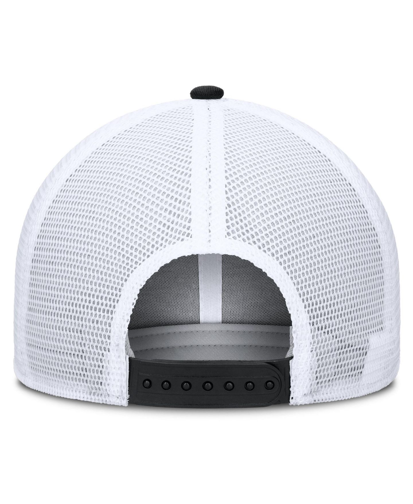 Мужская кепка Nike Black/White San Diego Padres Camo Rise Trucker Dri-FIT Adjustable Hat — фото 4